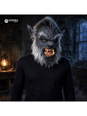 Testa Carnevale Halloween Mostro Lupo Mannaro Werewolf Costume WEREWOLF01